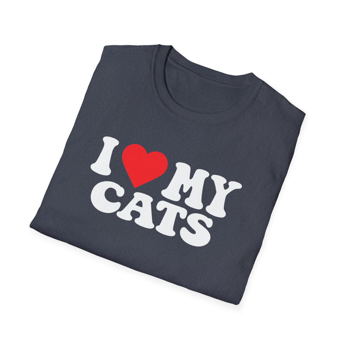I My Cats T-Shirt — Cute Retro Cat Lover Tee