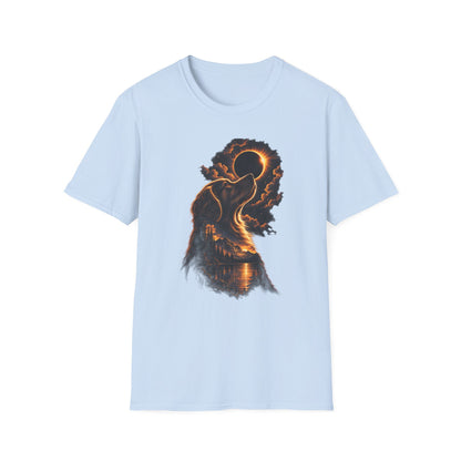 Dog Eclipse T-Shirt — Celestial Howl Graphic Tee