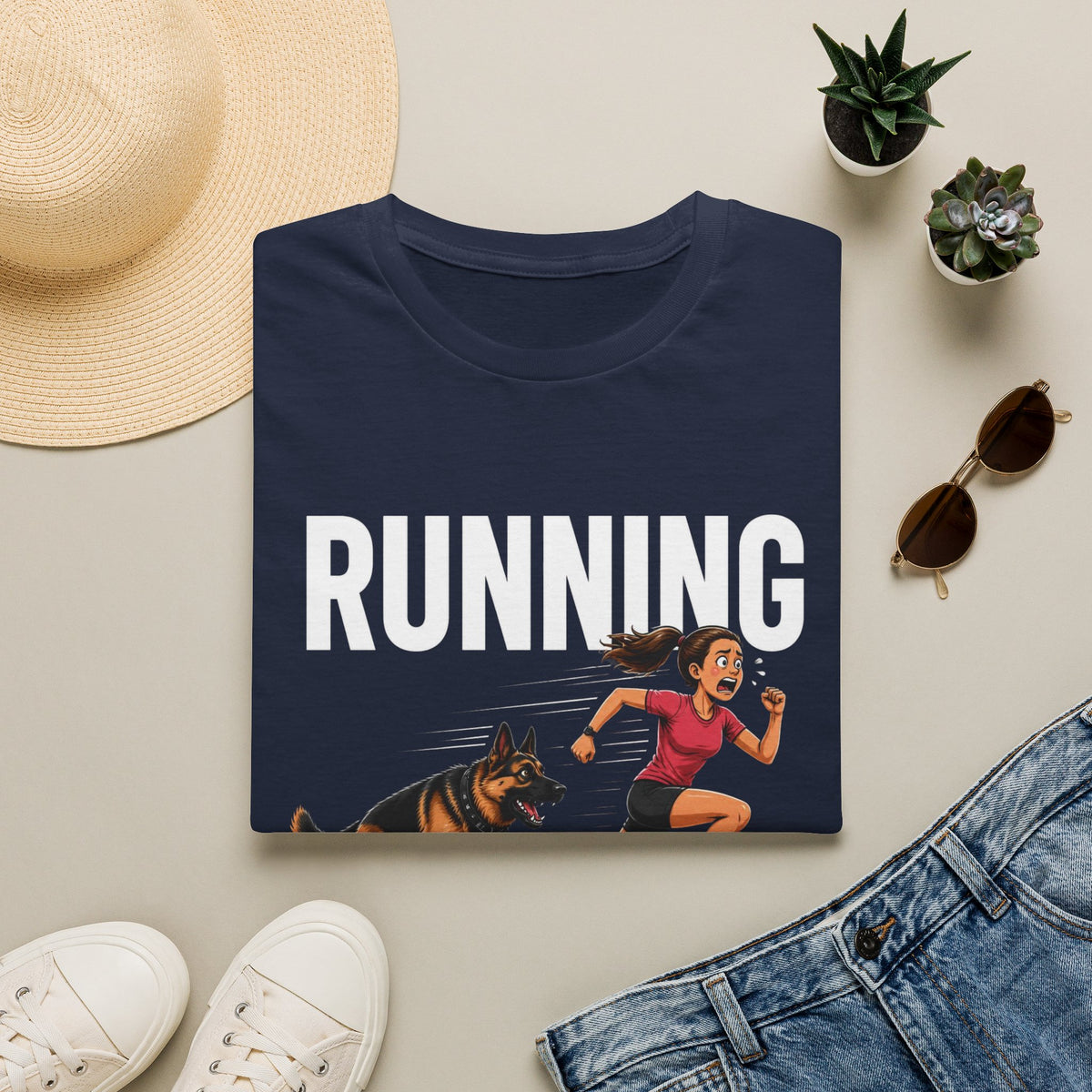 Running T-Shirt — "Sometimes We All Need a Little Motivation" Graphic Tee