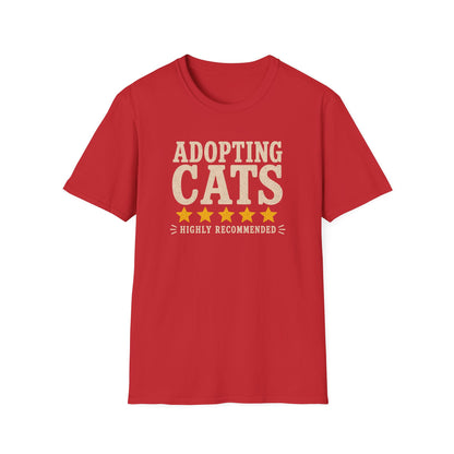 Adopting Cats T-Shirt — Cat Adoption Support Tee