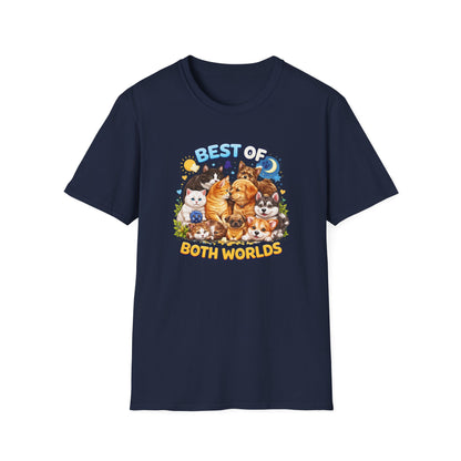 Best of Both Worlds Cats & Dogs T-Shirt