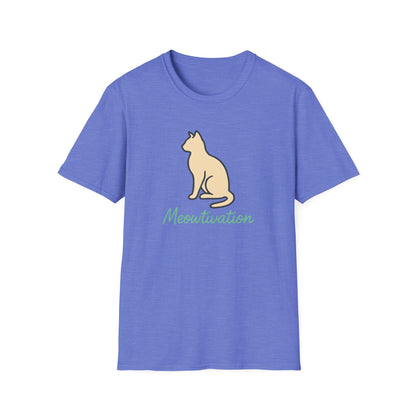 Meowtivation Cat Illustration T-Shirt