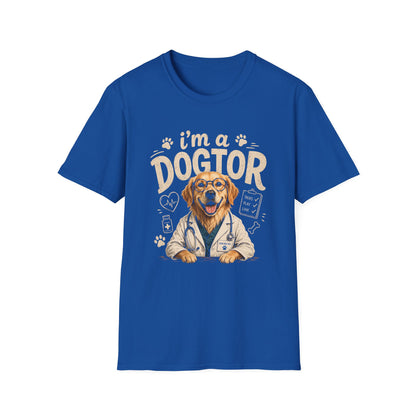 I’m a Dogtor T‑Shirt — Cute Veterinarian Dog Graphic Tee for Dog Lovers