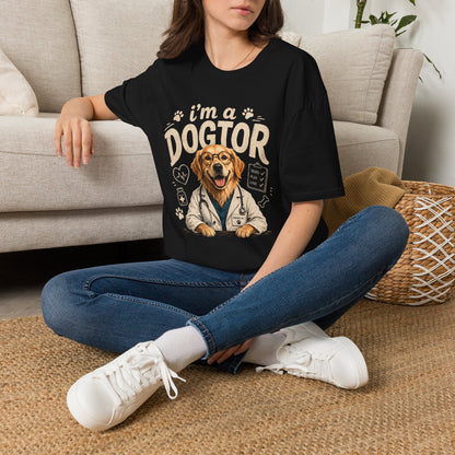 I’m a Dogtor T‑Shirt — Cute Veterinarian Dog Graphic Tee for Dog Lovers