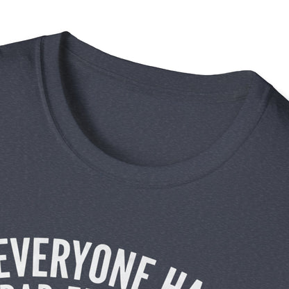 T-Shirt — "Everyone Has Bad Fur Days" Cute Fluffy Cat Graphic