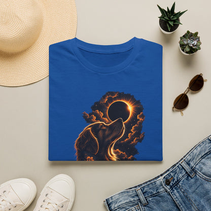 Dog Eclipse T-Shirt — Celestial Howl Graphic Tee