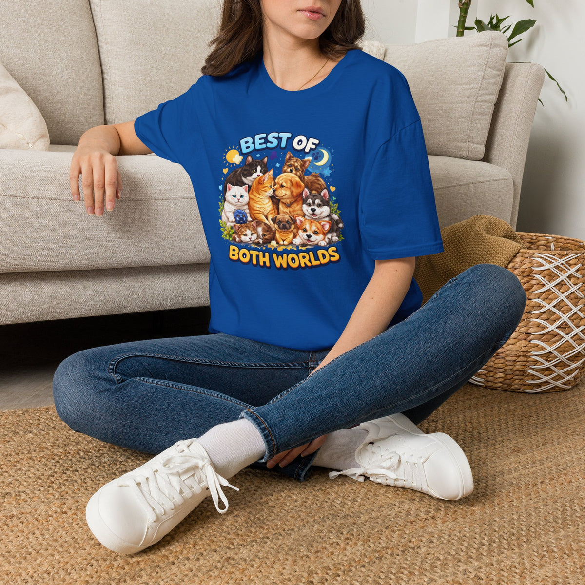 Best of Both Worlds Cats & Dogs T-Shirt
