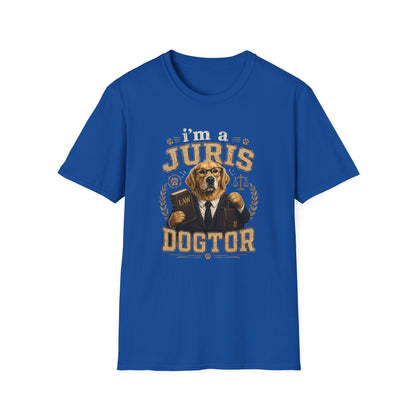 I'm a Juris Dogtor T-Shirt — Funny Lawyer Dog Graphic Tee for Law Students & Attorneys
