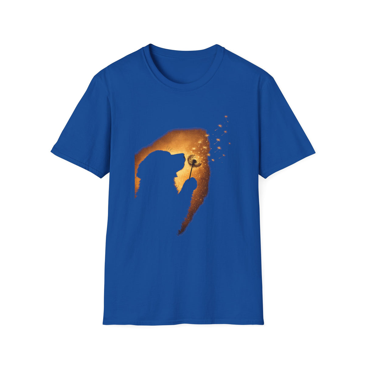 Dog & Dandelion Silhouette T-Shirt