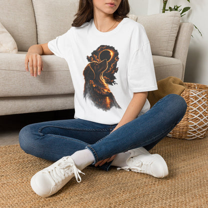 Dog Eclipse T-Shirt — Celestial Howl Graphic Tee