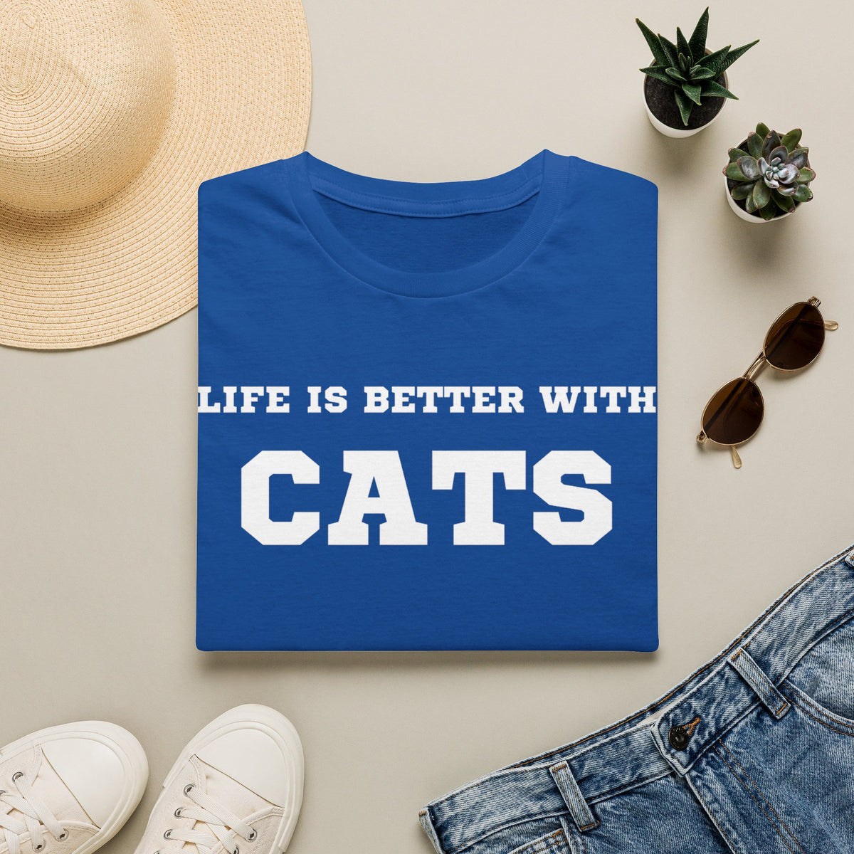 Life Is Better With Cats T-Shirt