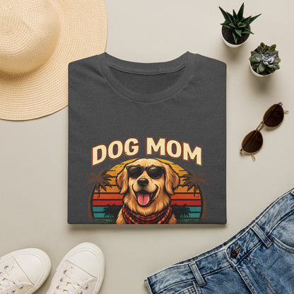 Dog Mom T-Shirt — "Dog Mom Like a Regular Mom But Cooler" Retro Graphic Tee