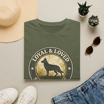 Loyal & Loved German Shepherd T-Shirt