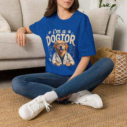 I’m a Dogtor T‑Shirt — Cute Veterinarian Dog Graphic Tee for Dog Lovers