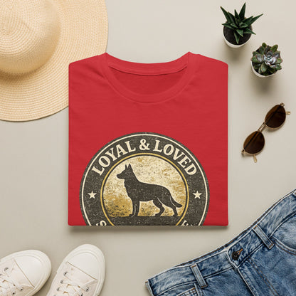 Loyal & Loved German Shepherd T-Shirt