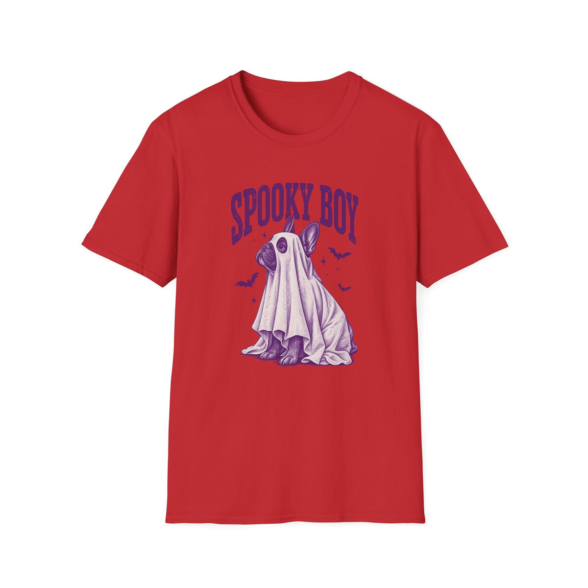 Spooky Boy T‑Shirt — Cute Ghost French Bulldog Halloween Tee