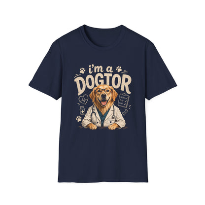 I’m a Dogtor T‑Shirt — Cute Veterinarian Dog Graphic Tee for Dog Lovers