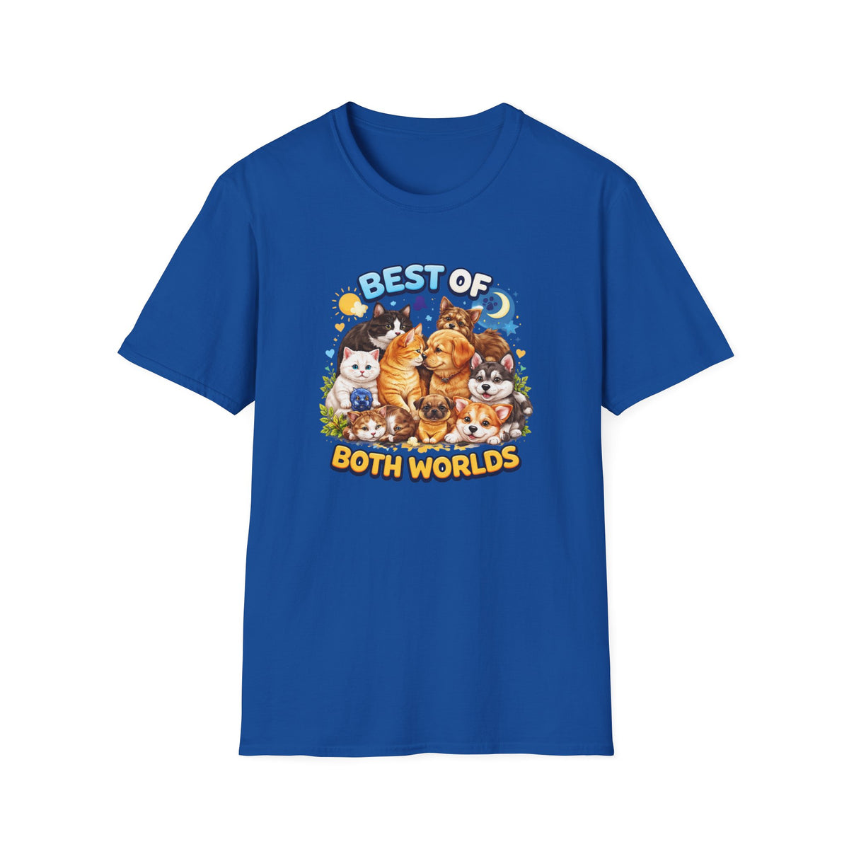 Best of Both Worlds Cats & Dogs T-Shirt