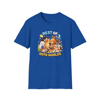 Best of Both Worlds Cats & Dogs T-Shirt