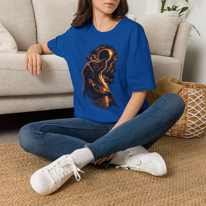 Dog Eclipse T-Shirt — Celestial Howl Graphic Tee