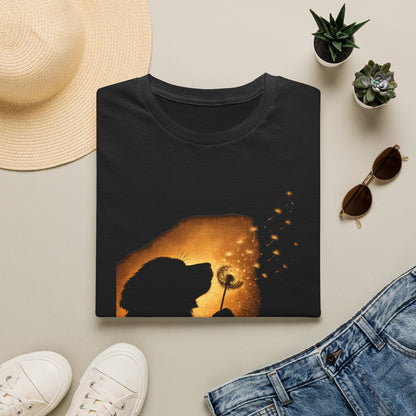 Dog & Dandelion Silhouette T-Shirt