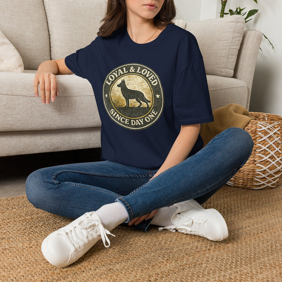 Loyal & Loved German Shepherd T-Shirt