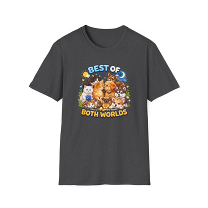 Best of Both Worlds Cats & Dogs T-Shirt