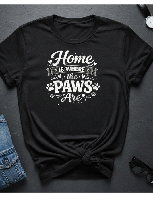 Home Is Where The Paws Are T-Shirt
