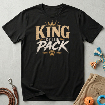 King of the Pack T‑Shirt — Crowned Leader Graphic Tee