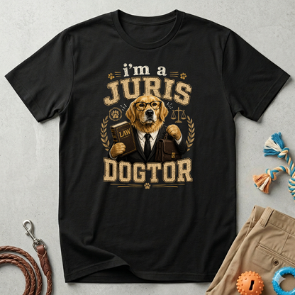 I'm a Juris Dogtor T-Shirt — Funny Lawyer Dog Graphic Tee for Law Students & Attorneys