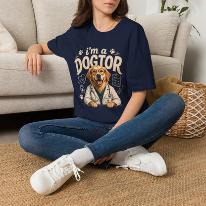 I’m a Dogtor T‑Shirt — Cute Veterinarian Dog Graphic Tee for Dog Lovers
