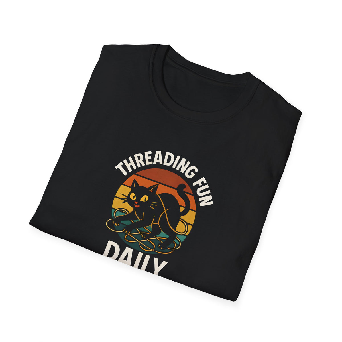 Cat with Thread T-Shirt