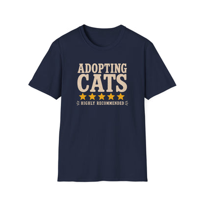 Adopting Cats T-Shirt — Cat Adoption Support Tee