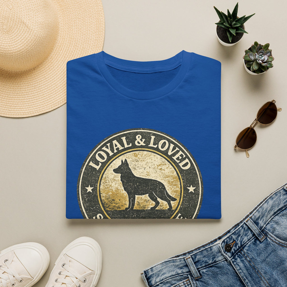 Loyal & Loved German Shepherd T-Shirt