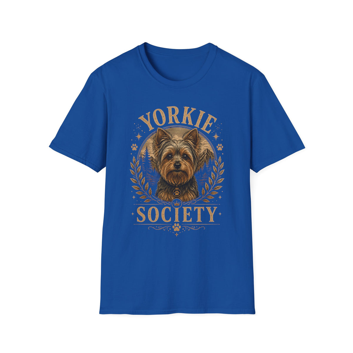 Yorkie Society T-Shirt — Vintage Yorkie Dog Lover Tee