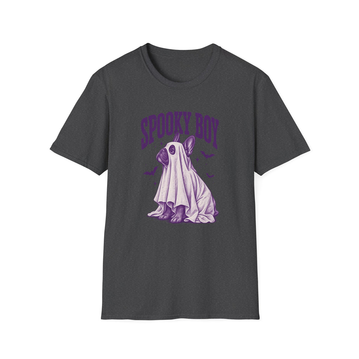 Spooky Boy T‑Shirt — Cute Ghost French Bulldog Halloween Tee