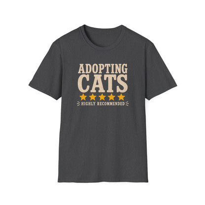 Adopting Cats T-Shirt — Cat Adoption Support Tee