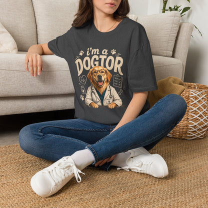 I’m a Dogtor T‑Shirt — Cute Veterinarian Dog Graphic Tee for Dog Lovers