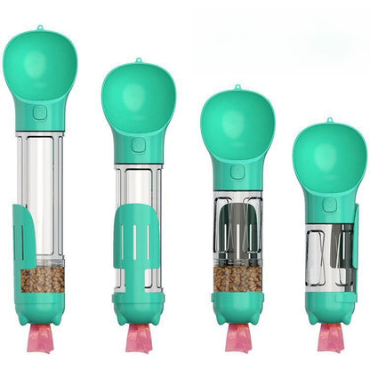 4 in 1 pet water bottle