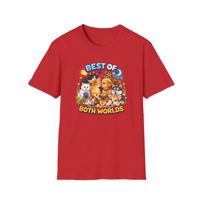 Best of Both Worlds Cats & Dogs T-Shirt