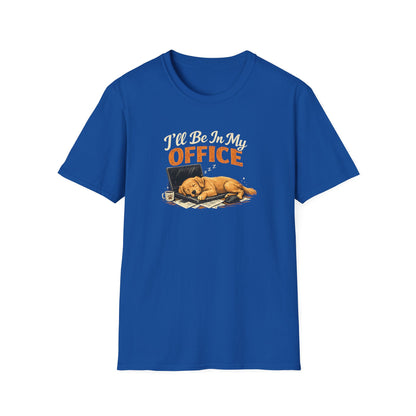 Dog Nap Office T-Shirt – Funny Sleeping Puppy Work Humor Tee