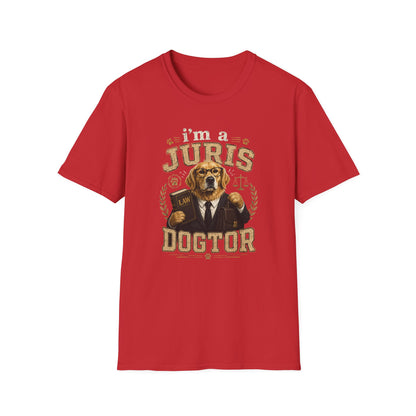 I'm a Juris Dogtor T-Shirt — Funny Lawyer Dog Graphic Tee for Law Students & Attorneys