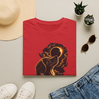 Dog Eclipse T-Shirt — Celestial Howl Graphic Tee