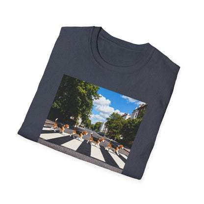 The Beagles Abbey Road Parody T-Shirt