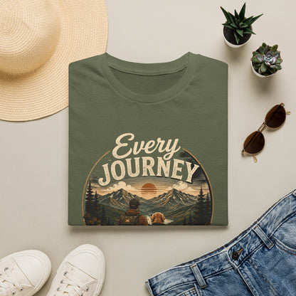Every Journey T-Shirt — "Every Journey Needs a Friend" Adventure Graphic Tee
