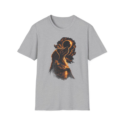 Dog Eclipse T-Shirt — Celestial Howl Graphic Tee