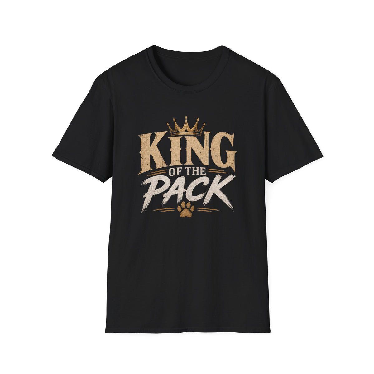 King of the Pack T‑Shirt — Crowned Leader Graphic Tee