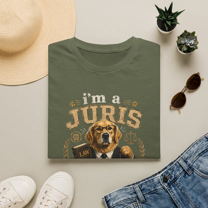 I'm a Juris Dogtor T-Shirt — Funny Lawyer Dog Graphic Tee for Law Students & Attorneys