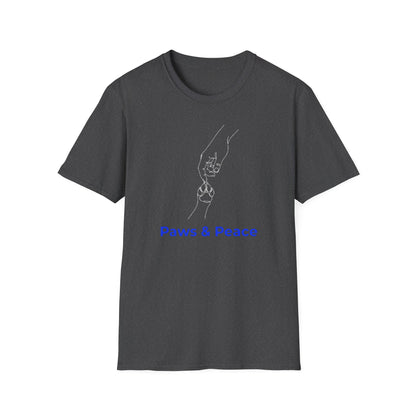 Paws & Peace Cat Paw Print T-Shirt