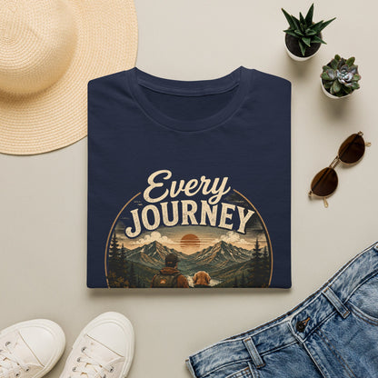 Every Journey T-Shirt — "Every Journey Needs a Friend" Adventure Graphic Tee
